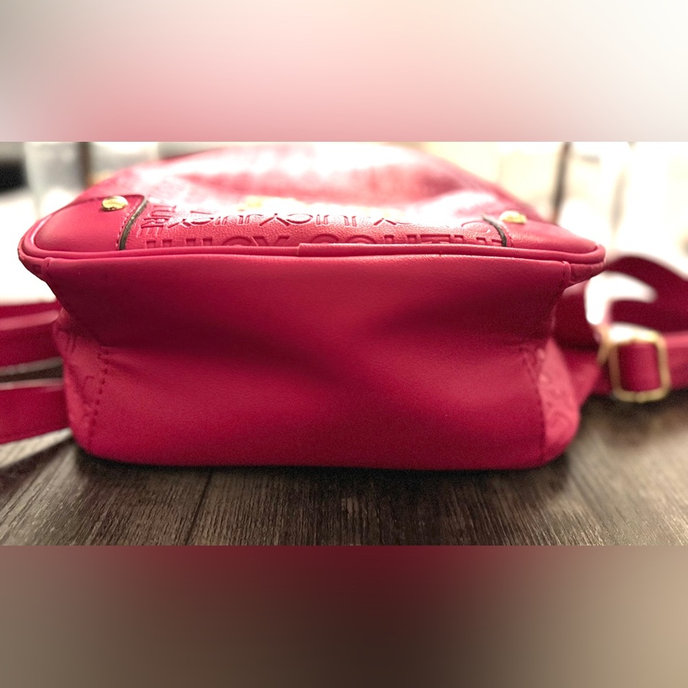 Juicy Couture Fuchsia Pink Mini Logo Backpack with Gold Hardware - Picture 10 of 16